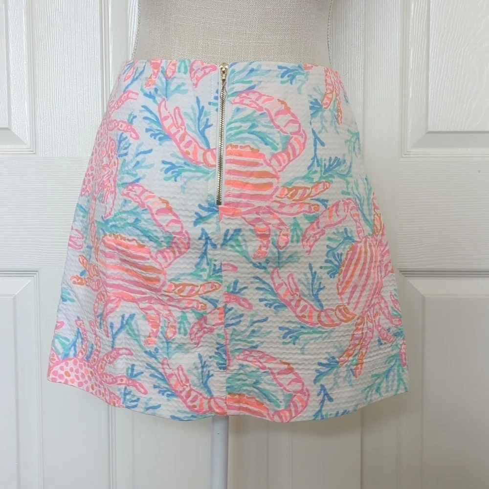 Lilly Pulitzer Marigold Skort in Resort White Getting Steamy - Picture 4 of 6